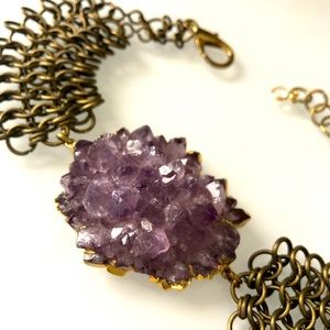 BCP Jewelry - Amethyst Chocker Necklace